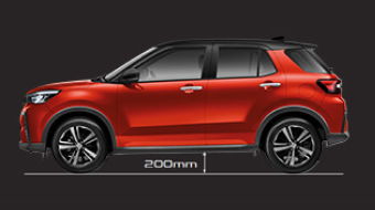 200mm Ground Clearance