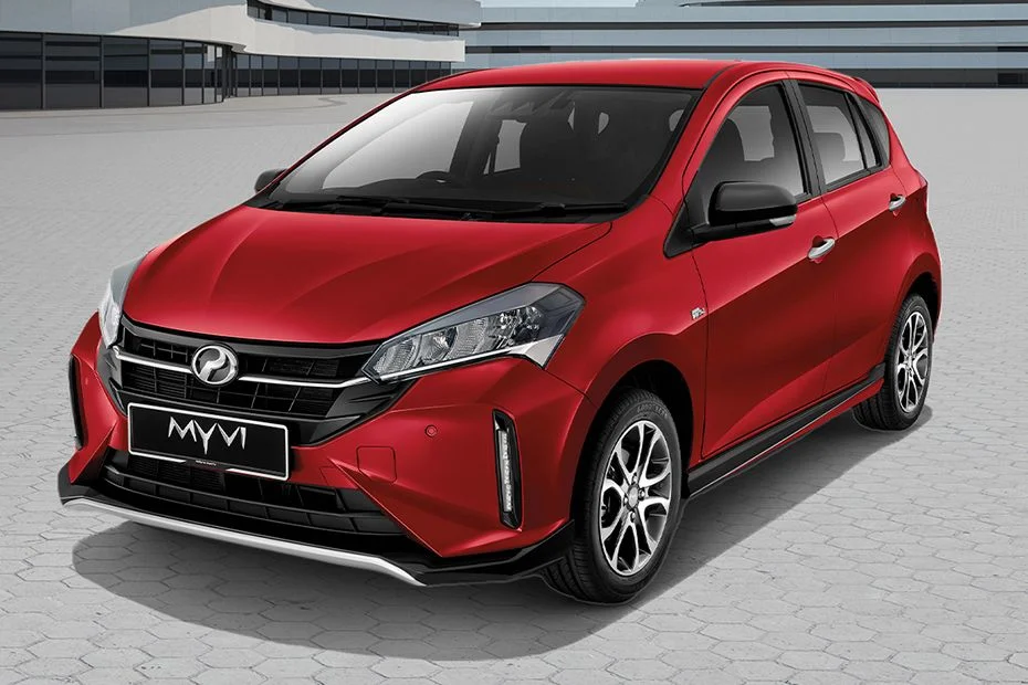 Perodua Myvi pandangan sisi hadapan