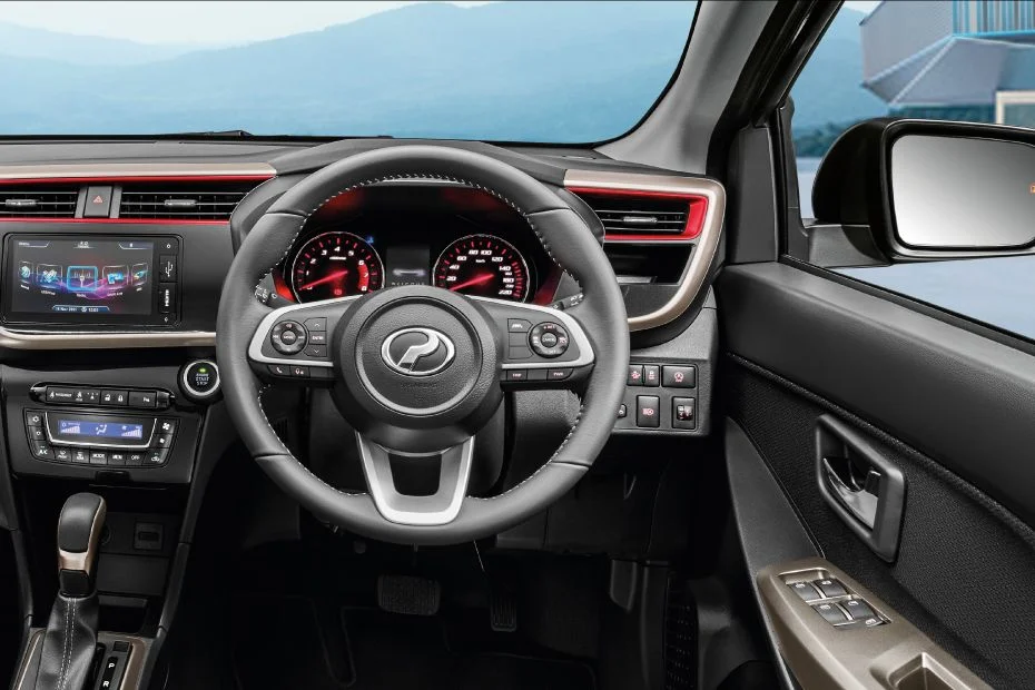 Stereng dan dashboard interior Perodua Myvi 1.5 AV
